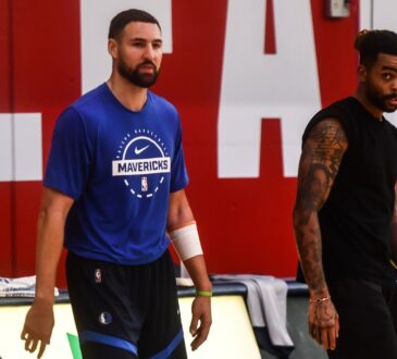 Klay Thompson, D'Angelo Russell, Dallas Mavericks, NBA