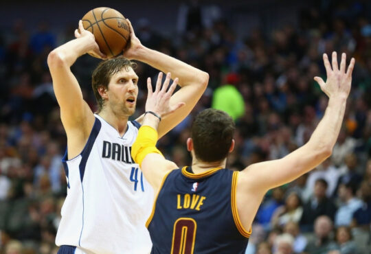 Dirk Nowitzki, Dallas Mavericks, Kevin Love, Cleveland Cavaliers, NBA