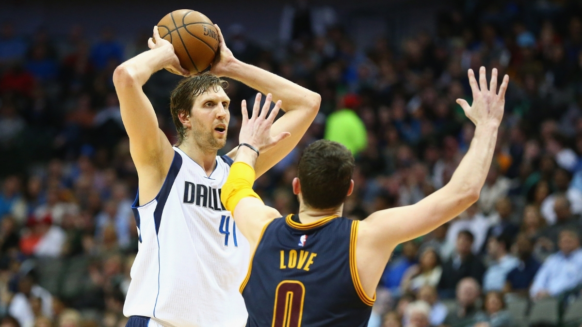 Dirk Nowitzki, Dallas Mavericks, Kevin Love, Cleveland Cavaliers, NBA
