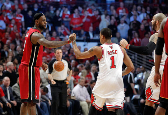 NBA, LeBron James, Derrick Rose