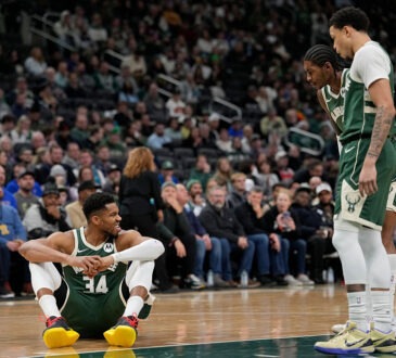 Milwaukee Bucks' Giannis Antetokounmpo NBA