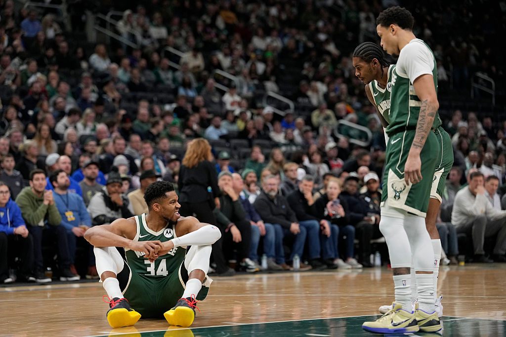 Milwaukee Bucks' Giannis Antetokounmpo NBA