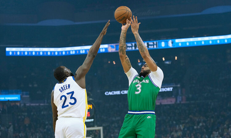 NBA Golden State Warriors Anthony Davis Dallas Mavericks