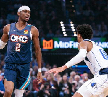 Shai Gilgeous-Alexander, Oklahoma City Thunder, Dallas Mavericks, NBA, Max Christie
