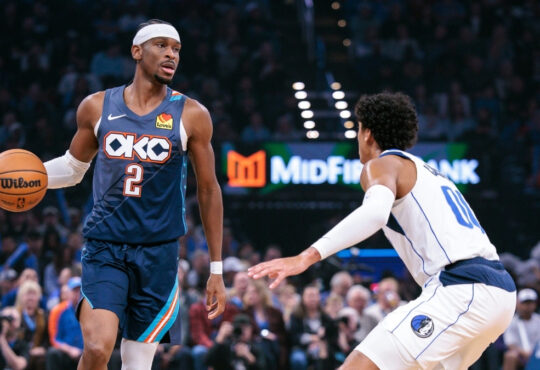 Shai Gilgeous-Alexander, Oklahoma City Thunder, Dallas Mavericks, NBA, Max Christie