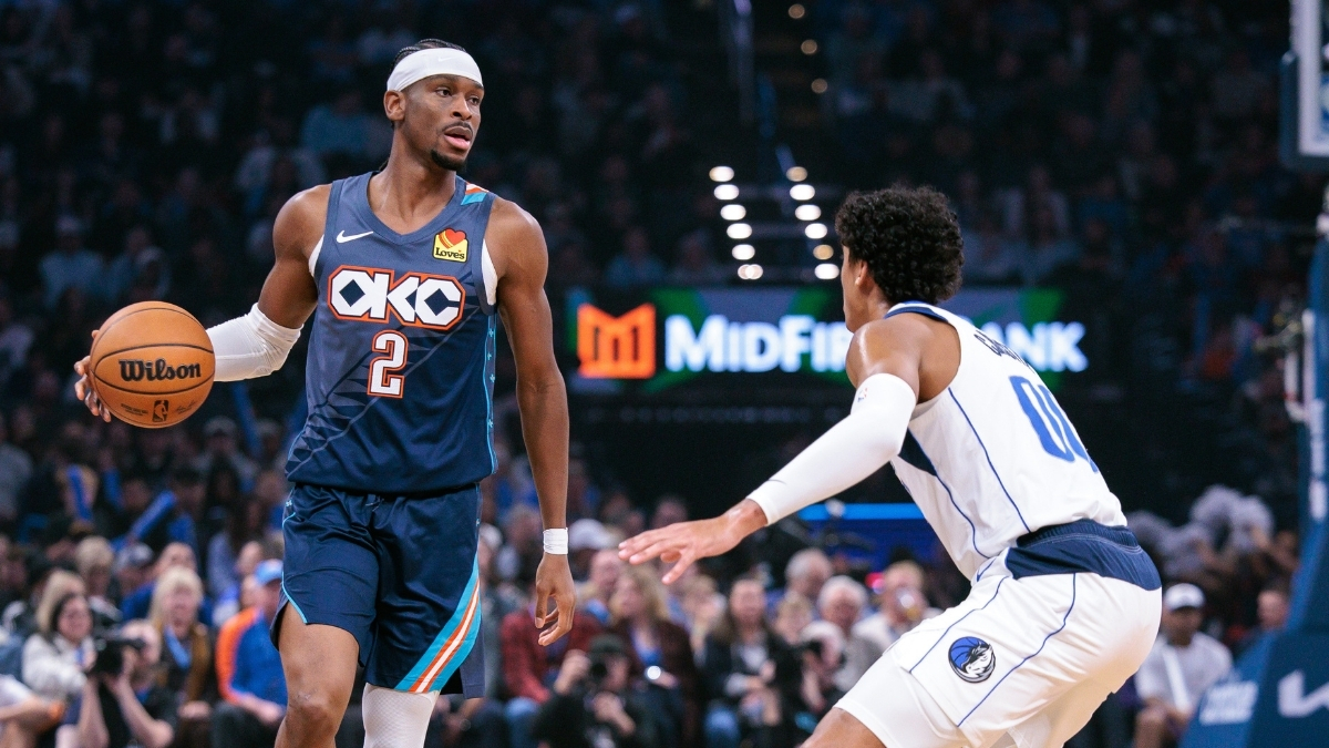 Shai Gilgeous-Alexander, Oklahoma City Thunder, Dallas Mavericks, NBA, Max Christie