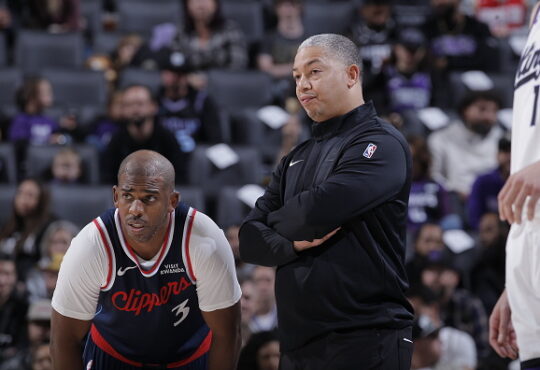 Los Angeles Clippers Coach Tyronn Lue Wasn't On Speaking Terms With Chris Paul NBA