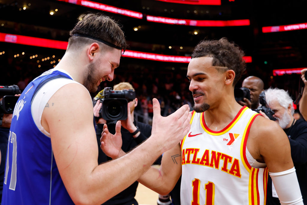 Los Angeles Lakers' Luka Dončić Reacts To Trae Young Being Traded To Washington Wizards From Atlanta Hawks NBA
