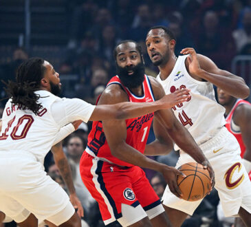 James Harden Cleveland Cavaliers Los Angeles Clippers NBA