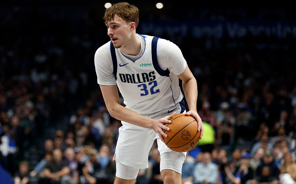 NBA forward Cooper Flagg of the Dallas Mavericks