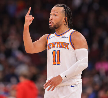 NBA guard Jalen Brunson of the New York Knicks
