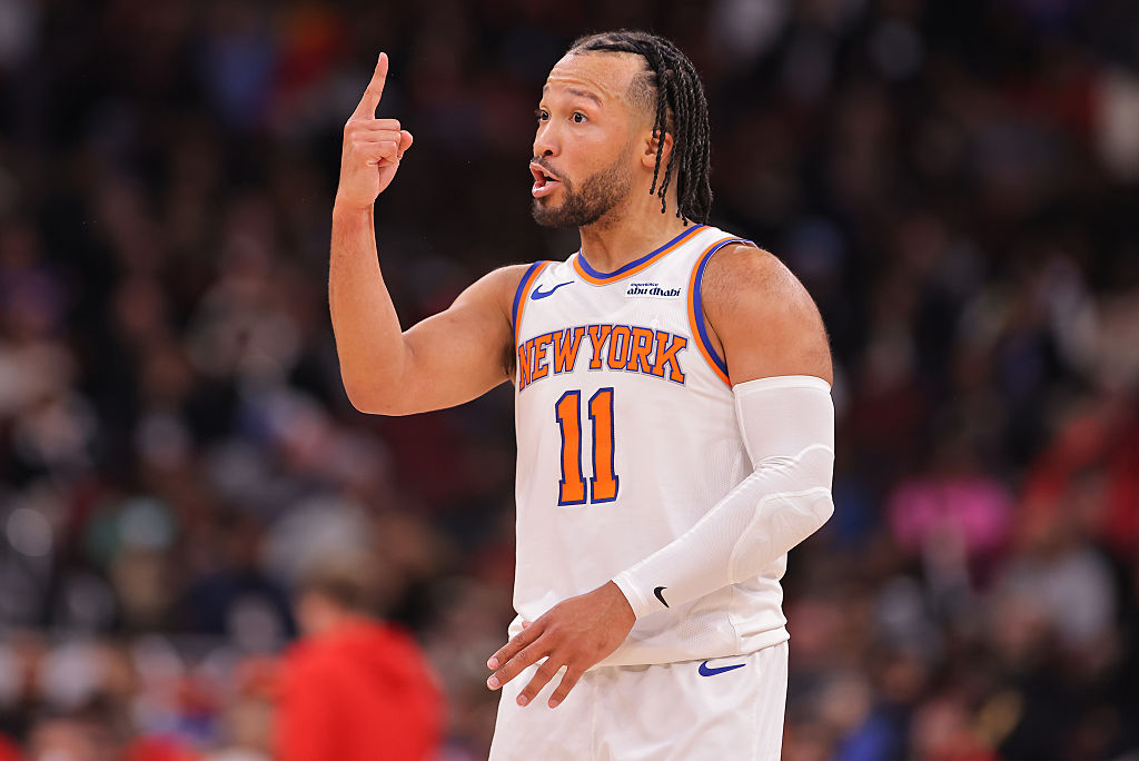 NBA guard Jalen Brunson of the New York Knicks
