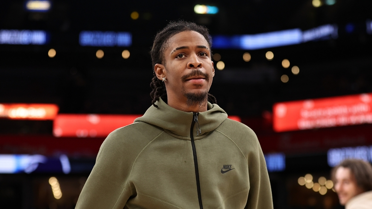 NBA: Ja Morant looks on after the game at FedExForum following Memphis Grizzlies vs. Minnesota Timberwolves