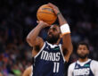 NBA: Kyrie Irving plays for the Dallas Mavericks against the Detroit Pistons at Little Caesars Arena.
