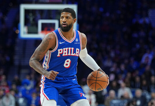 Philadelphia 76ers forward Paul George