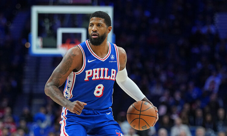 Philadelphia 76ers forward Paul George