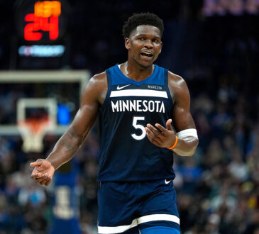 NBA guard Anthony Edwards of the Minnesota Timberwolves