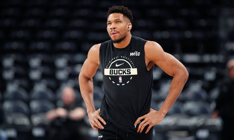 Milwaukee Bucks forward Giannis Antetokounmpo