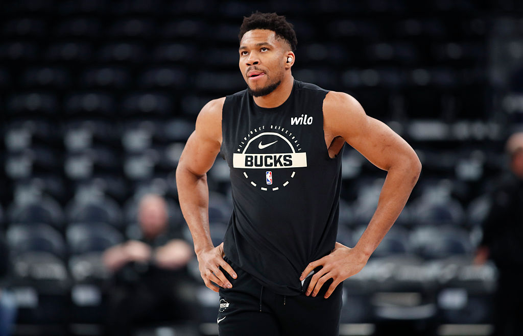 Milwaukee Bucks forward Giannis Antetokounmpo