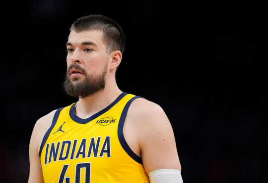 Indiana Pacers center Ivica Zubac