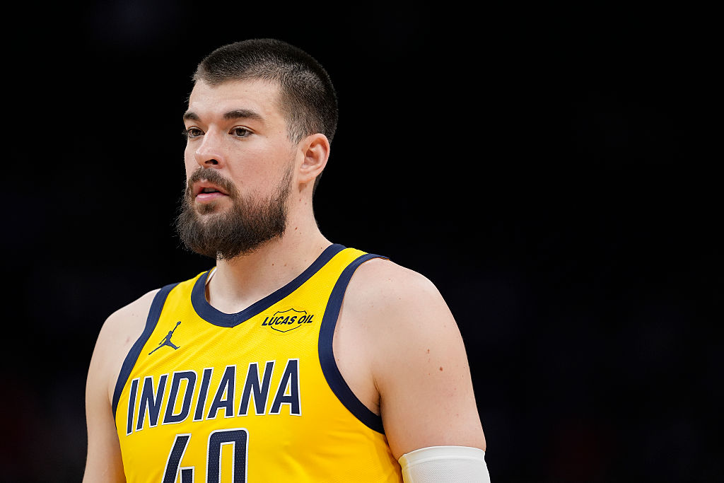 Indiana Pacers center Ivica Zubac