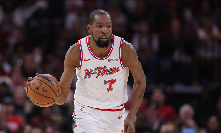 Houston Rockets forward Kevin Durant