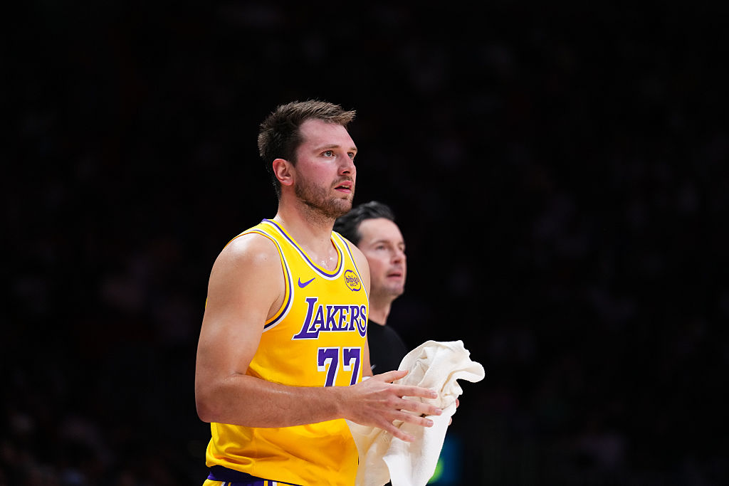 Los Angeles Lakers guard Luka Dončić