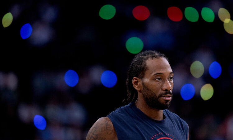 Los Angeles Clippers forward Kawhi Leonard