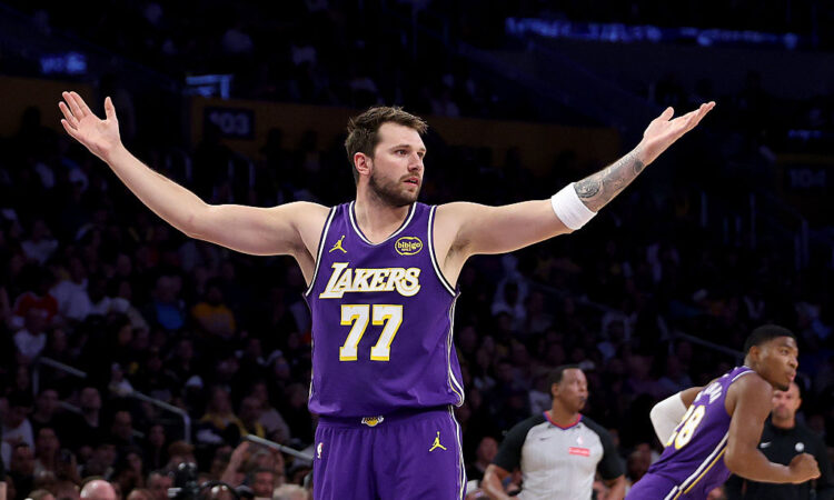 Los Angeles Lakers superstar Luka Dončić
