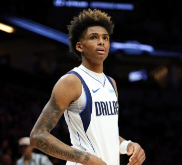 NBA: AJ Johnson looks on during the second quarter at Target Center as the Dallas Mavericks face the Minnesota Timberwolves.