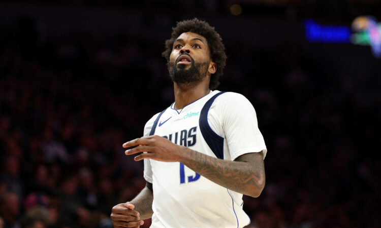 NBA: Naji Marshall looks on during the fourth quarter at Target Center as the Dallas Mavericks face the Minnesota Timberwolves.