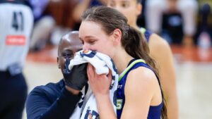 Alanna Smith Injury Update Dallas Wings Center Exits Preseason Finale