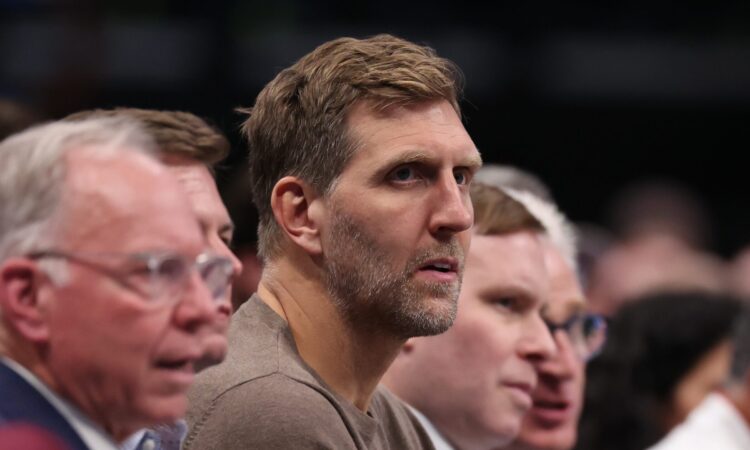 Dallas Mavericks legend Dirk Nowitzki, whom Mark Cuban said opposed hiring Nico Harrison.
