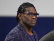 Former Dallas Cowboys receiver Michael Irvin looks on during Big 12 Media Days at The Star in Frisco.